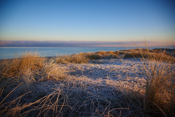 La Plage Normande en Hiver