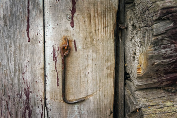 Old wooden panel texture background