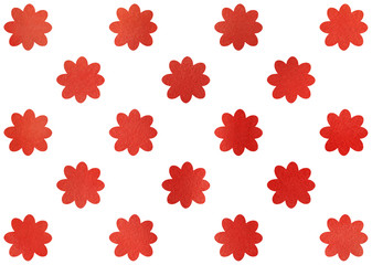 Watercolor flowers pattern.