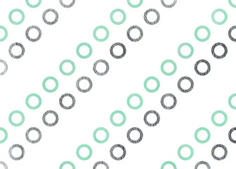 Watercolor circles pattern.