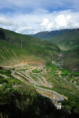 Bergstra&szlig;e - mountain road