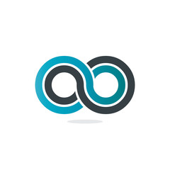 Initial Letter CO OO Linked Design Logo