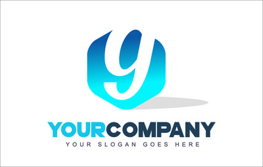 g Letter Logo. Hexagon Shape Modern Design