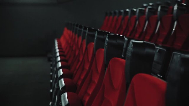 Empty cinema hall