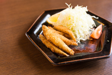 Fired fish