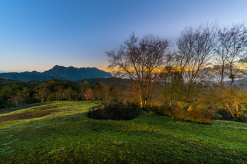 Sunrise at Doi Mae Ta Man