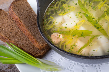 Russian cabbage soup