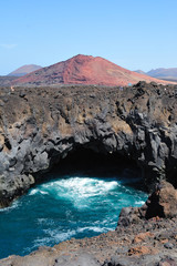 Vulkan und Meer auf Lanzarote