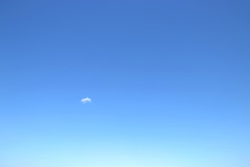 blue sky with cloud can use background.