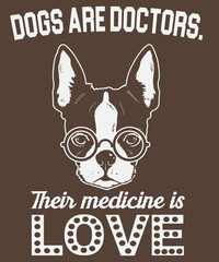 Dog Typography, Tshirt design, vector art, layered Eps 10