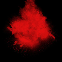 Acrylic colors and ink in water. Ink swirling in water. Ink in water isolated.   Colorful ink in water. Paint splash. Abstract background.