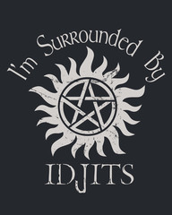 Tshirt design, vector art, layered Eps