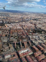 Valencia view from above