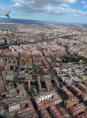 Obraz premium Valencia view from above