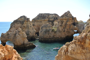 Fototapeta premium beautiful beach with during sunny day