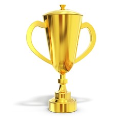 champion golden trophy cup