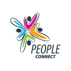 vector logo people