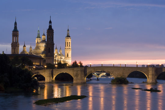 Basilica-Cathedral of Our Lady of the Pillar, Zaragoza.