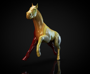 Horse - 3D Illustration