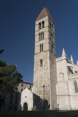 Fototapeta na wymiar Valladolid (Castilla y Leon, Spain): church of Santa Maria Antig