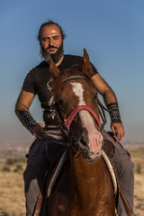 Costume of the Turks and horse riding