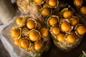 Cape Gooseberry in the market