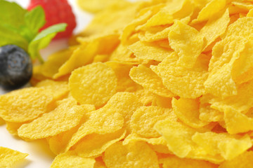 pile of corn flakes
