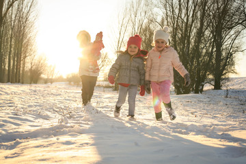 Winter season.