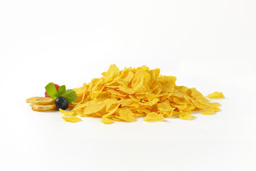 pile of corn flakes