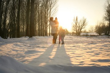 Winter season.