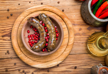 Traditional Georgian cuisine, sausage