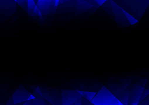 sapphire crystal abstract background, diamond business template, facet technology background, vector illustration, fractal side frame background