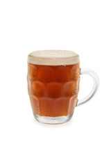 Bock Beer With Foam Top