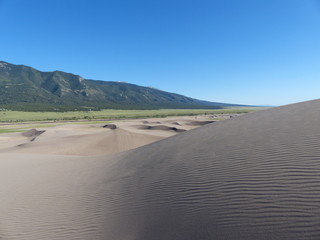 Great Sand Dunes National Park looking south