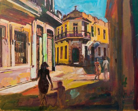 Painting of Cuba Havana