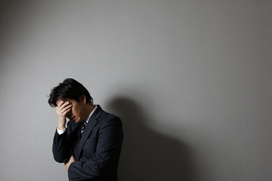 疲れたサラリーマン