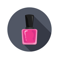 Nail polish color icon for web and mobile design