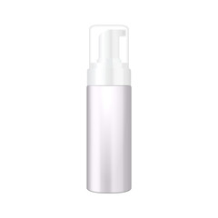 Realistic Cosmetic bottle can sprayer container.