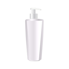 Realistic Cosmetic bottle can sprayer container.