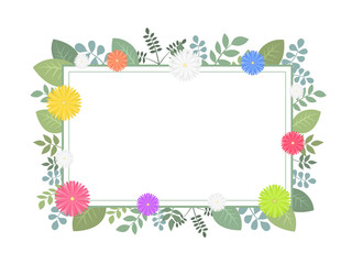 植物フレーム03