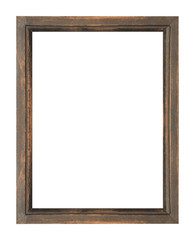  wooden frame isolated on white