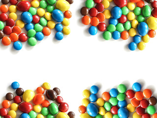 Obraz premium Colorful Candy Background