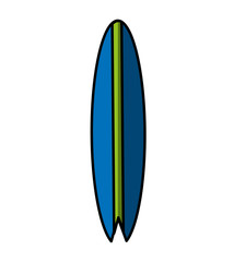 surf board isolated icon vector illustration design