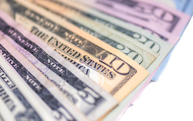 Stack of Money, American Dollar Bills