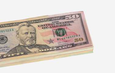 Stack of Money, American Dollar Bills