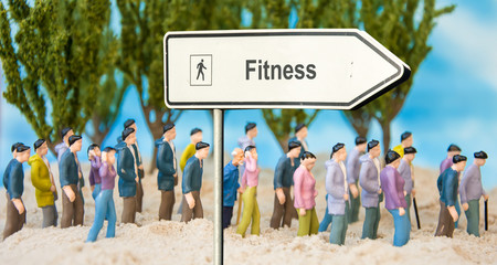 Schild 179 - Fitness