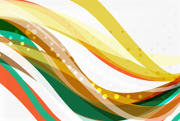 Colorful wave abstract background