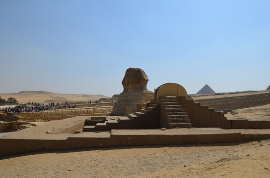Beautiful profile of the Great Sphinx