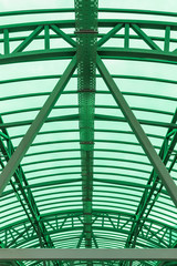 overlap emerald plastic metal roof construction design