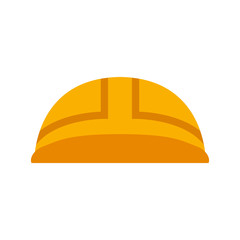 construction helmet isolated icon vector illustration design